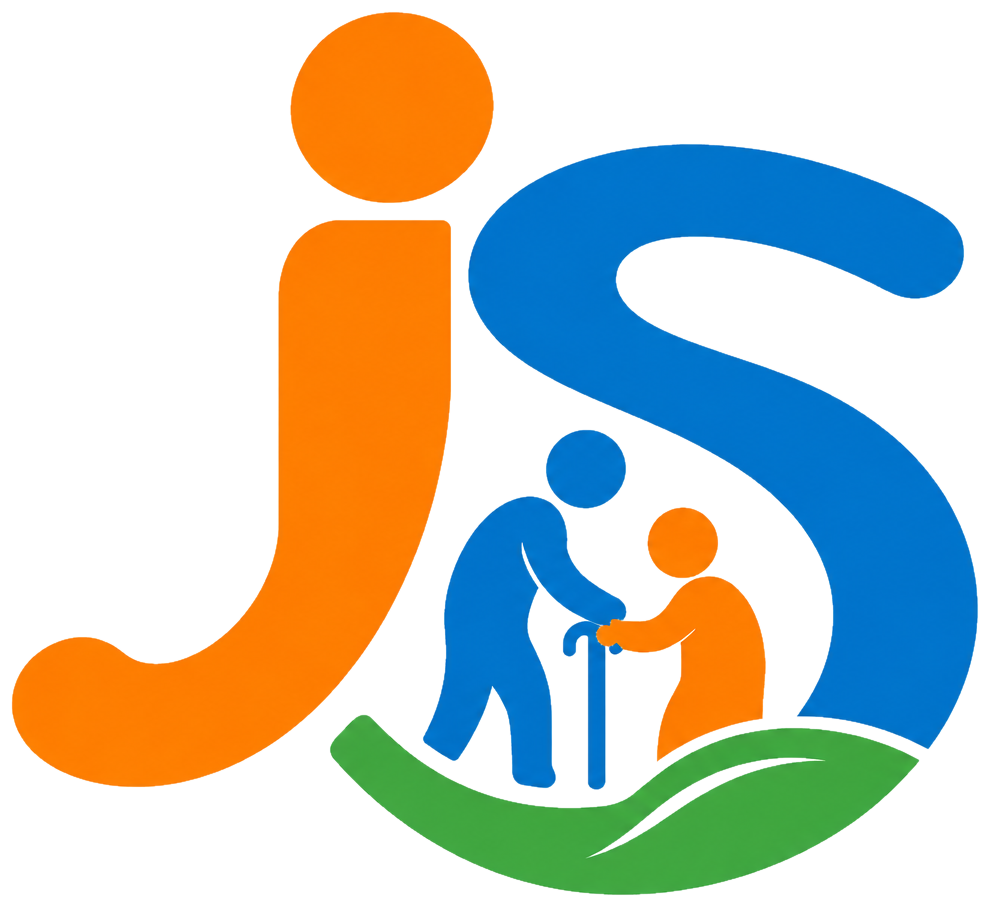 佳生居家長照機構 JS 專屬商標